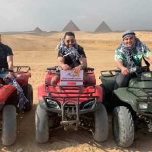 1 HOUR ATV QUAD BIKE RIDE AT GIZA PYRAMIDS